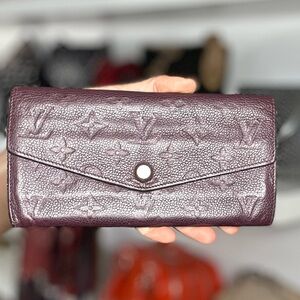LV Empreinte Leather Flap Wallet